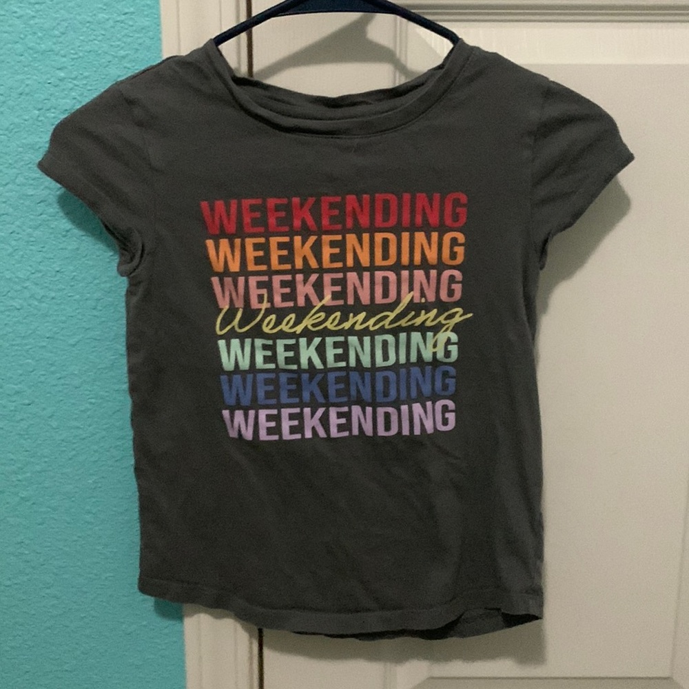 Gap kids short sleeve shirt -size M kids - hardly worn